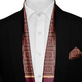 MANDALA FORT MEN SCARF AND POCKET SQUARE SET – PREMIUM COLLECTION